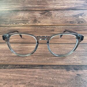 Warby Parker Women's Clear Round Glasses Eyeglasses 48-20-140